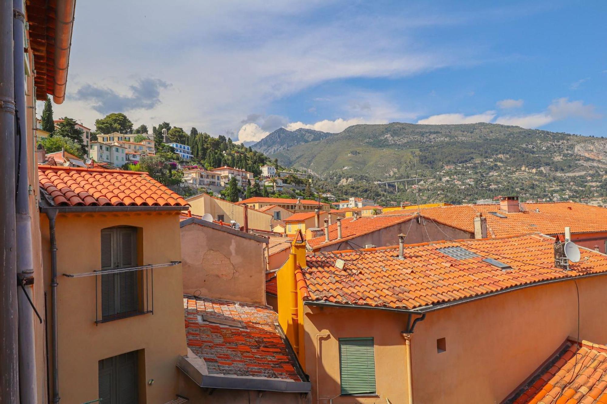'La Belle Vue Mer' Cozy Appartement, Centre, Plage Ментона Екстериор снимка